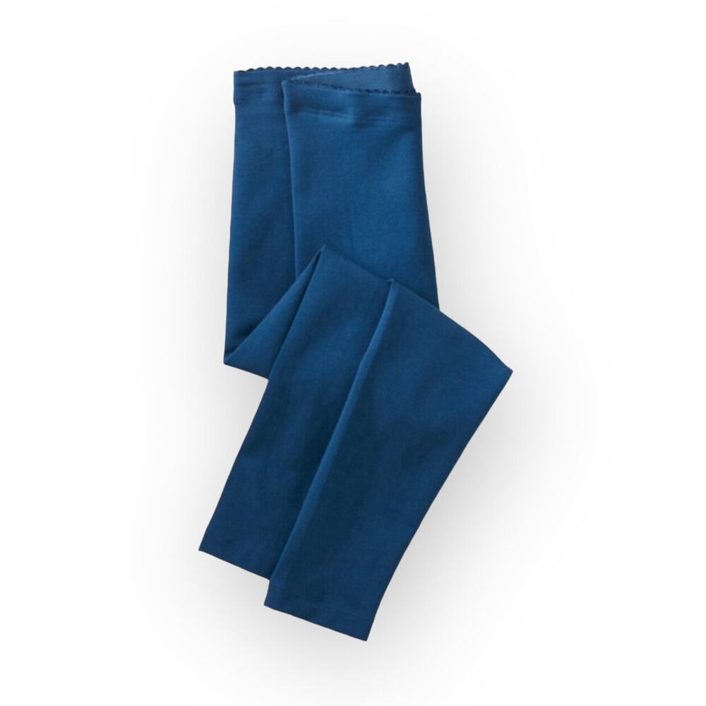 Tea Collection NWT Baby Solid Leggings. Cobalt. 3-6 Months.